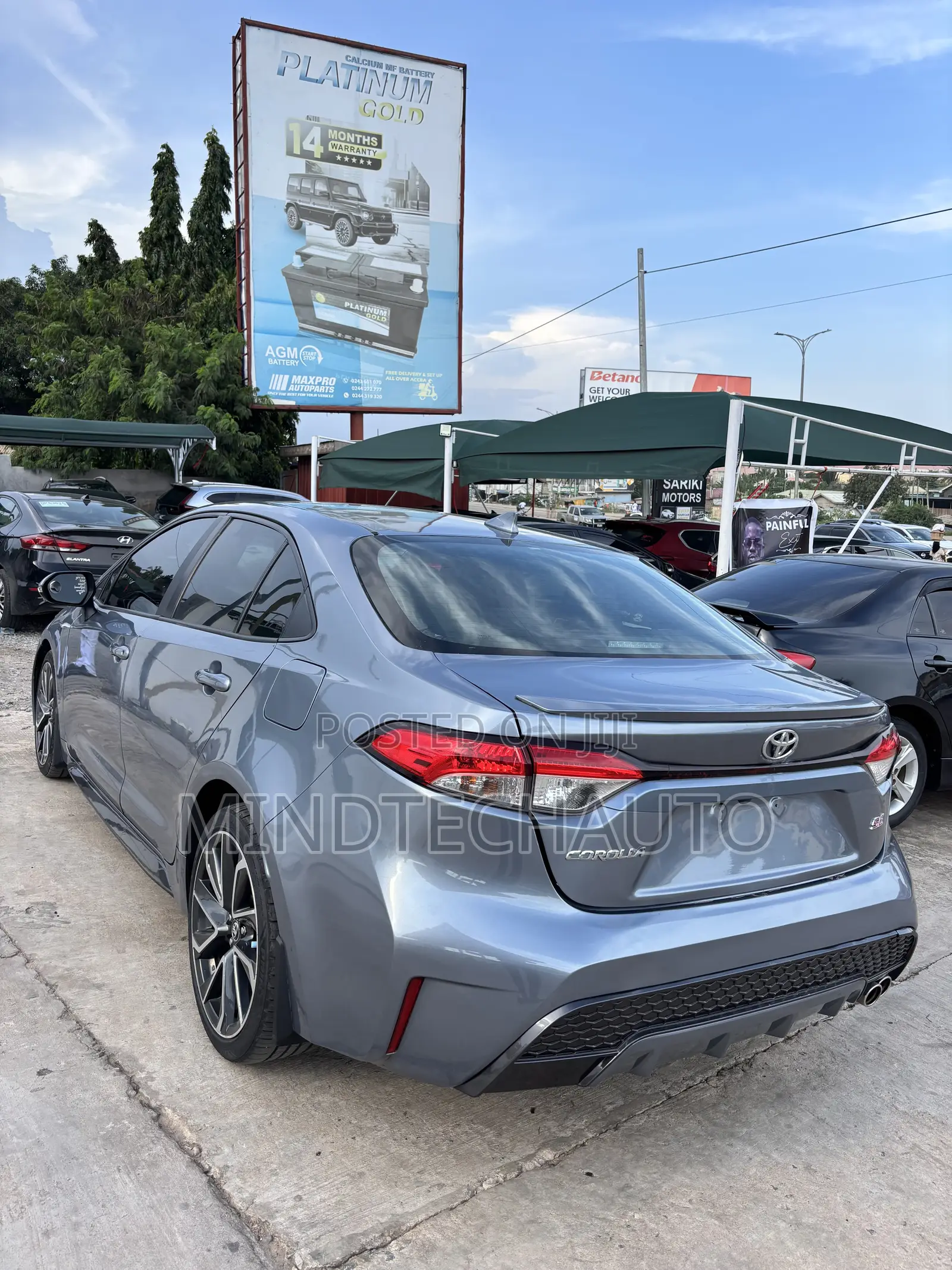 Toyota Corolla SE 2020 Gray