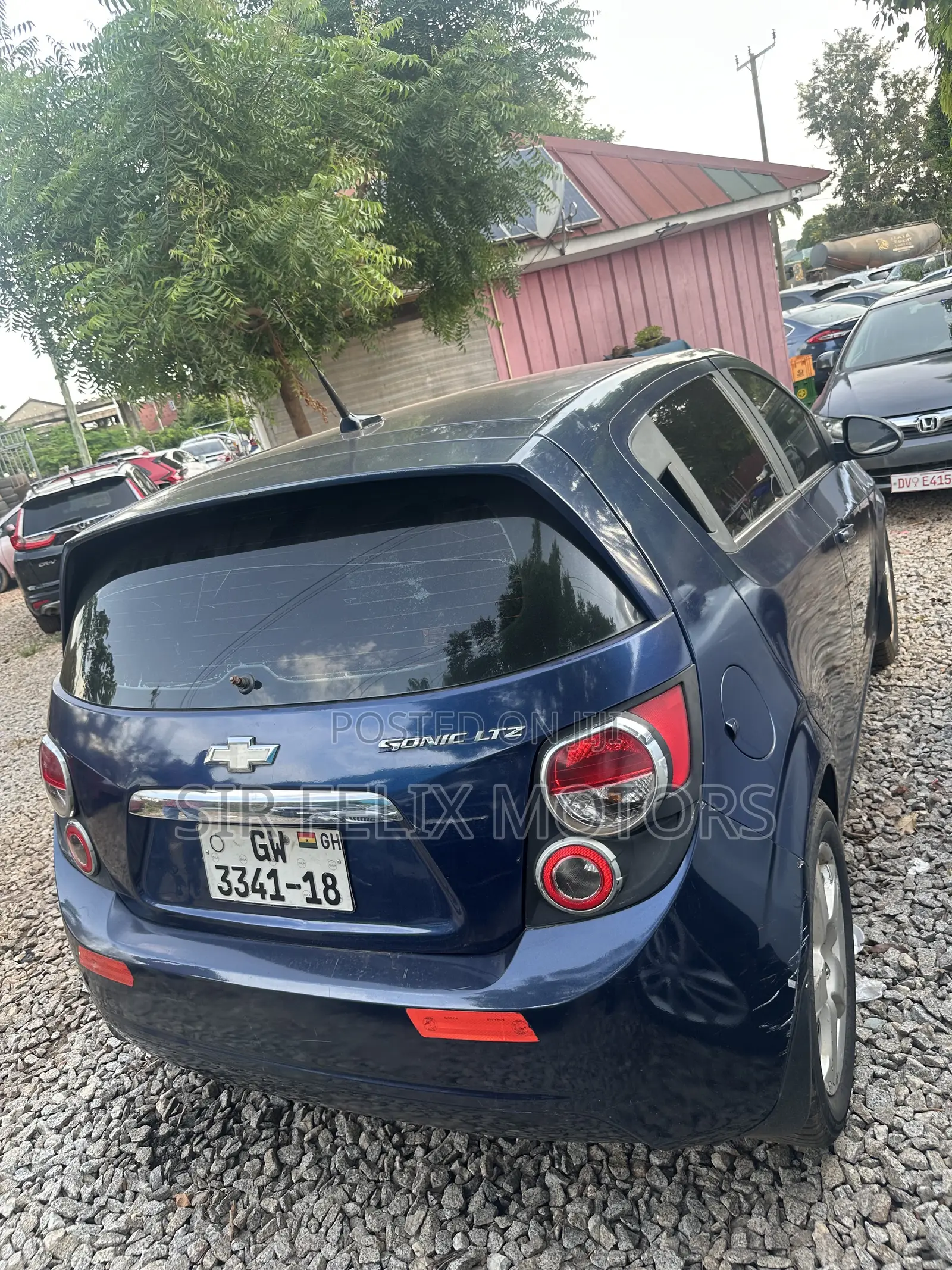 Chevrolet Sonic LT 2013 Blue