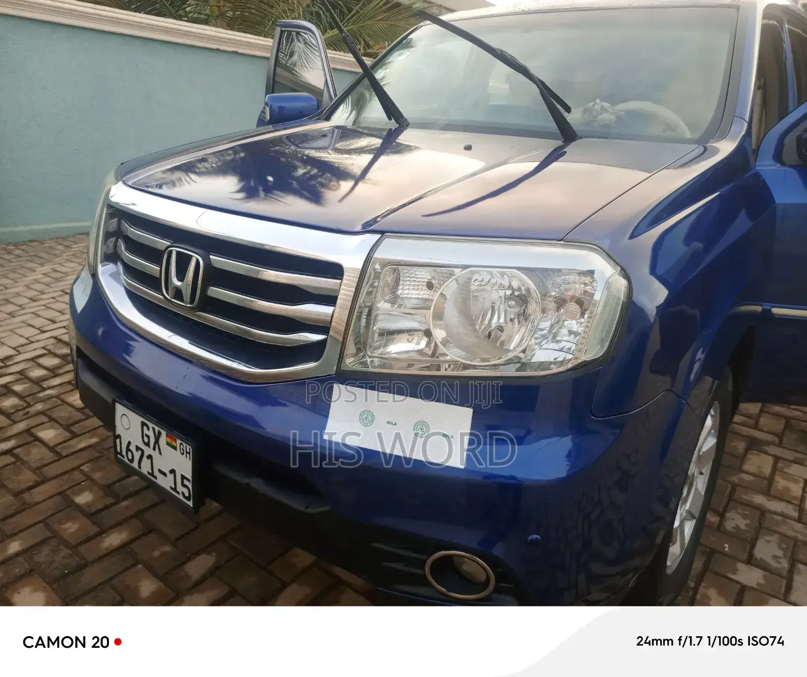Honda Pilot EX 4dr SUV (3.5L 6cyl 5A) 2015 Blue