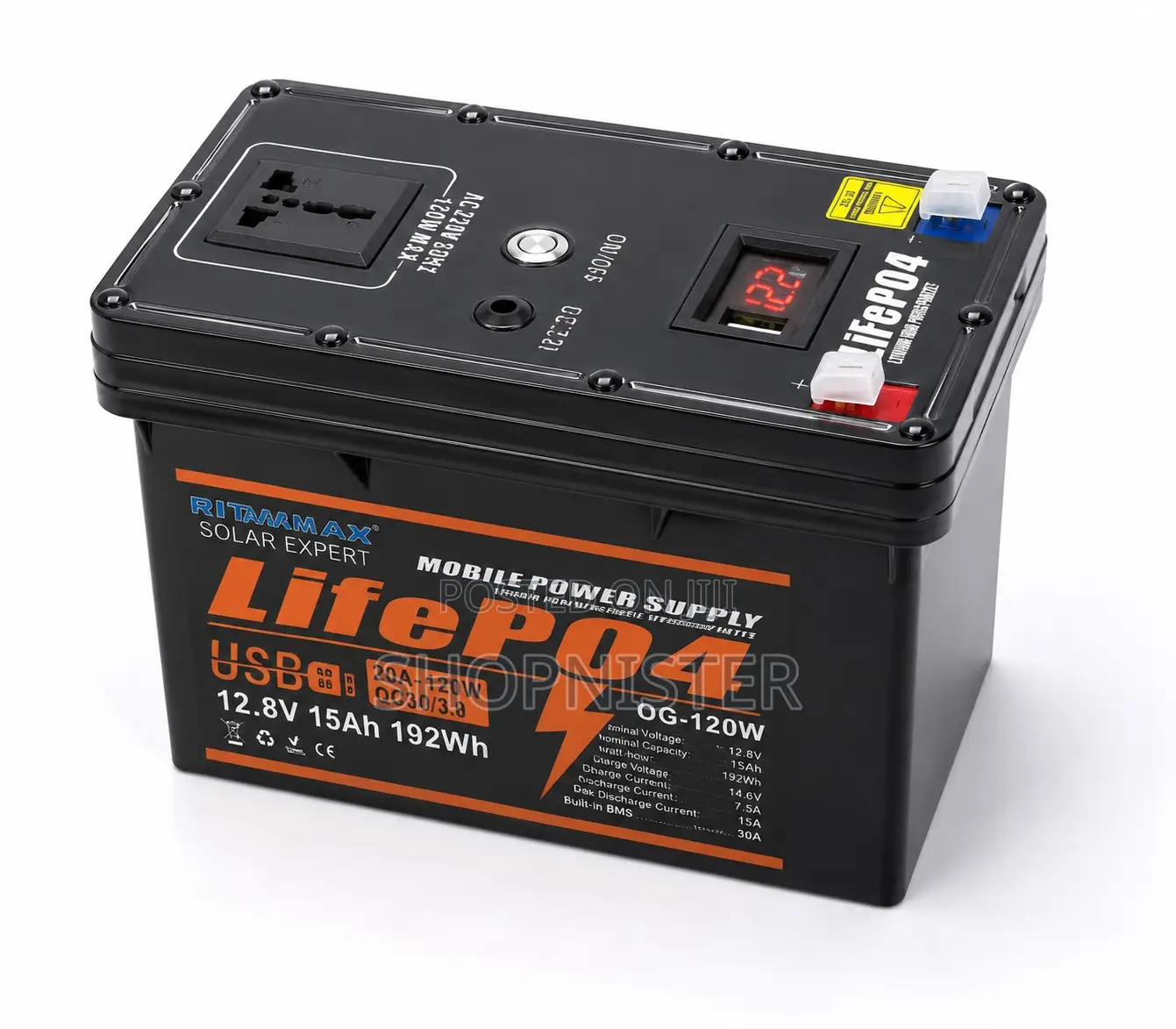 Portable Lifepo4 Power Supply Unit