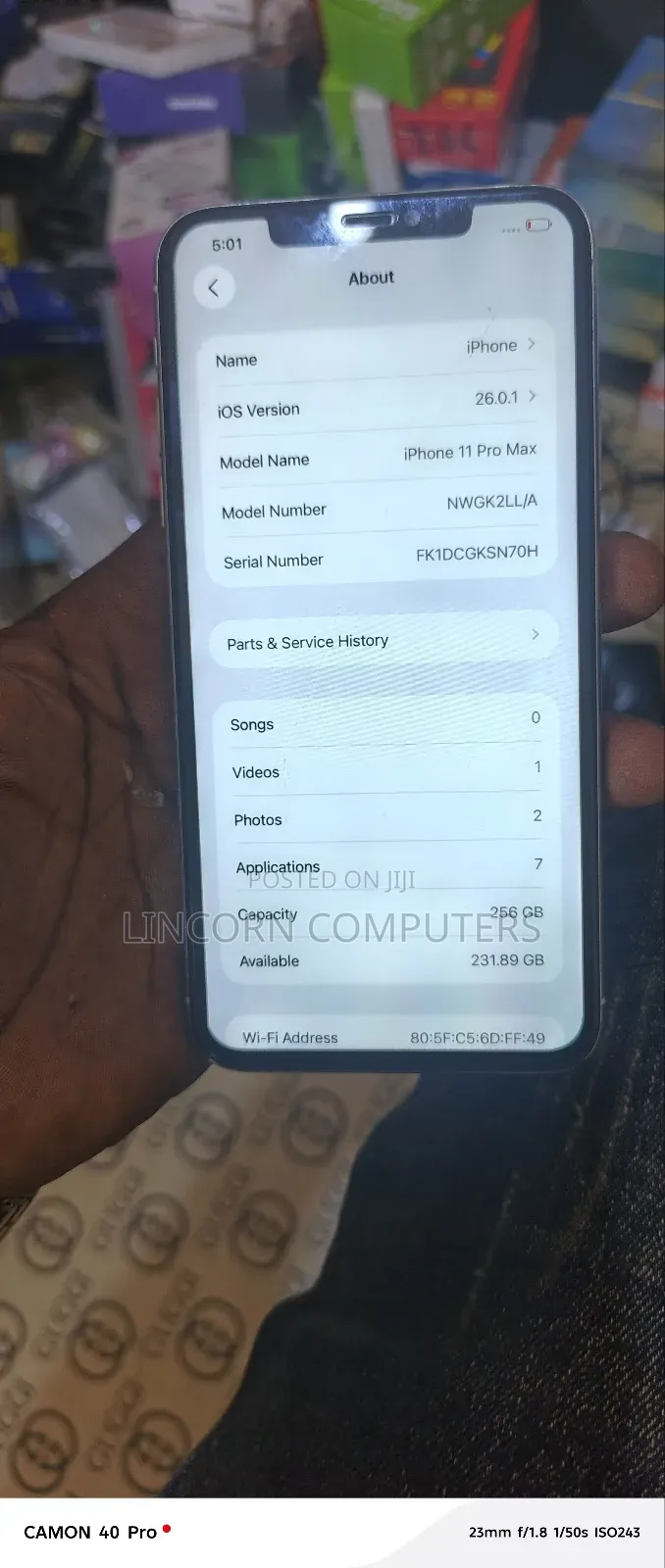 Apple iPhone 11 Pro Max 256 GB White