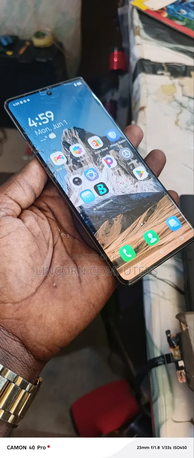 Tecno Camon 40 Pro 5G 256 GB Black