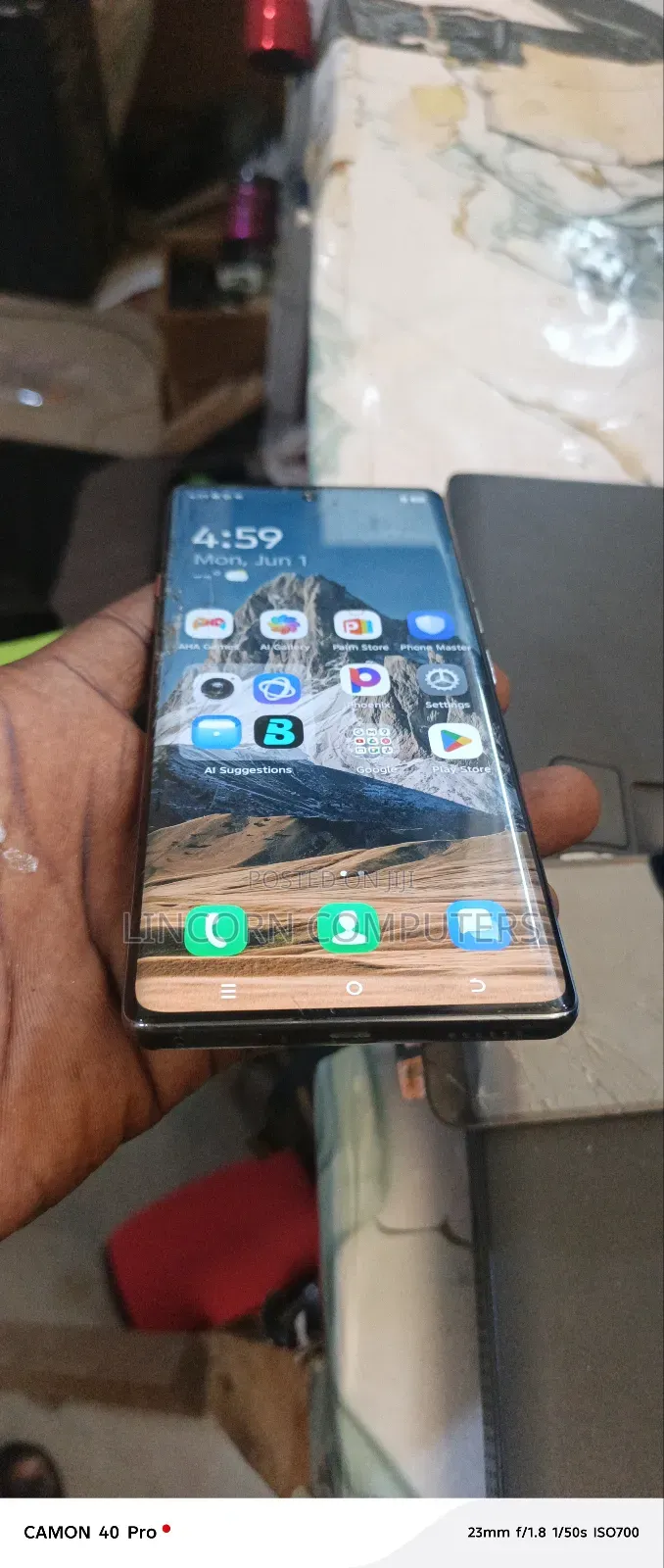 Tecno Camon 40 Pro 5G 256 GB Black