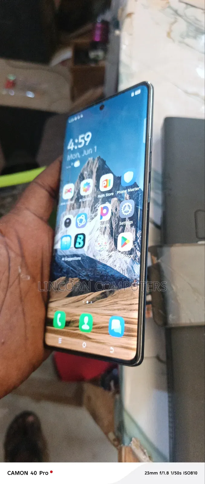 Tecno Camon 40 Pro 5G 256 GB Black