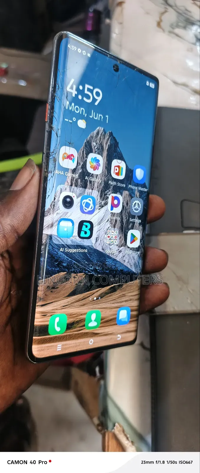 Tecno Camon 40 Pro 5G 256 GB Black