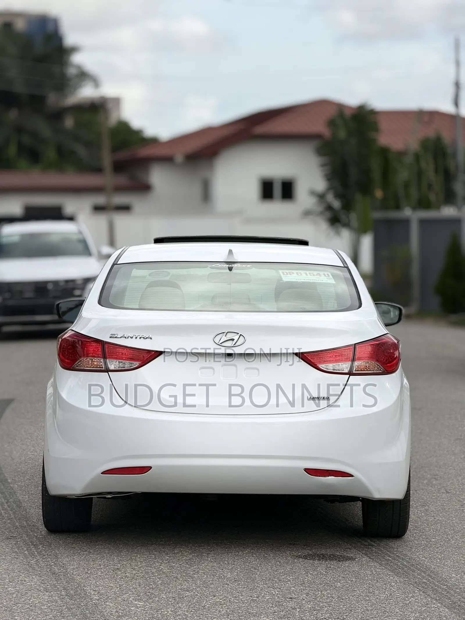 Hyundai Elantra Limited 4dr Sedan (1.8L 4cyl 6A) 2014 White