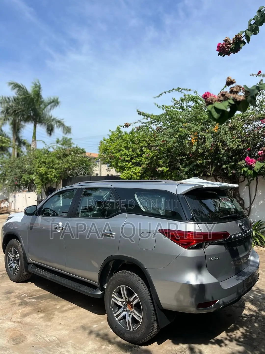New Toyota Fortuner 2025 Silver