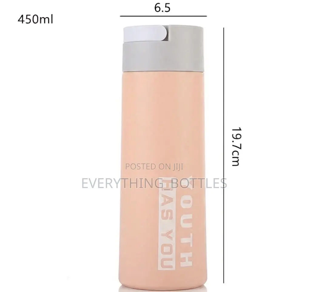 Water Bottle and Glass Tumblers for Children and Adults (450ml)