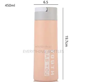 Water Bottle and Glass Tumblers for Children and Adults (450ml)