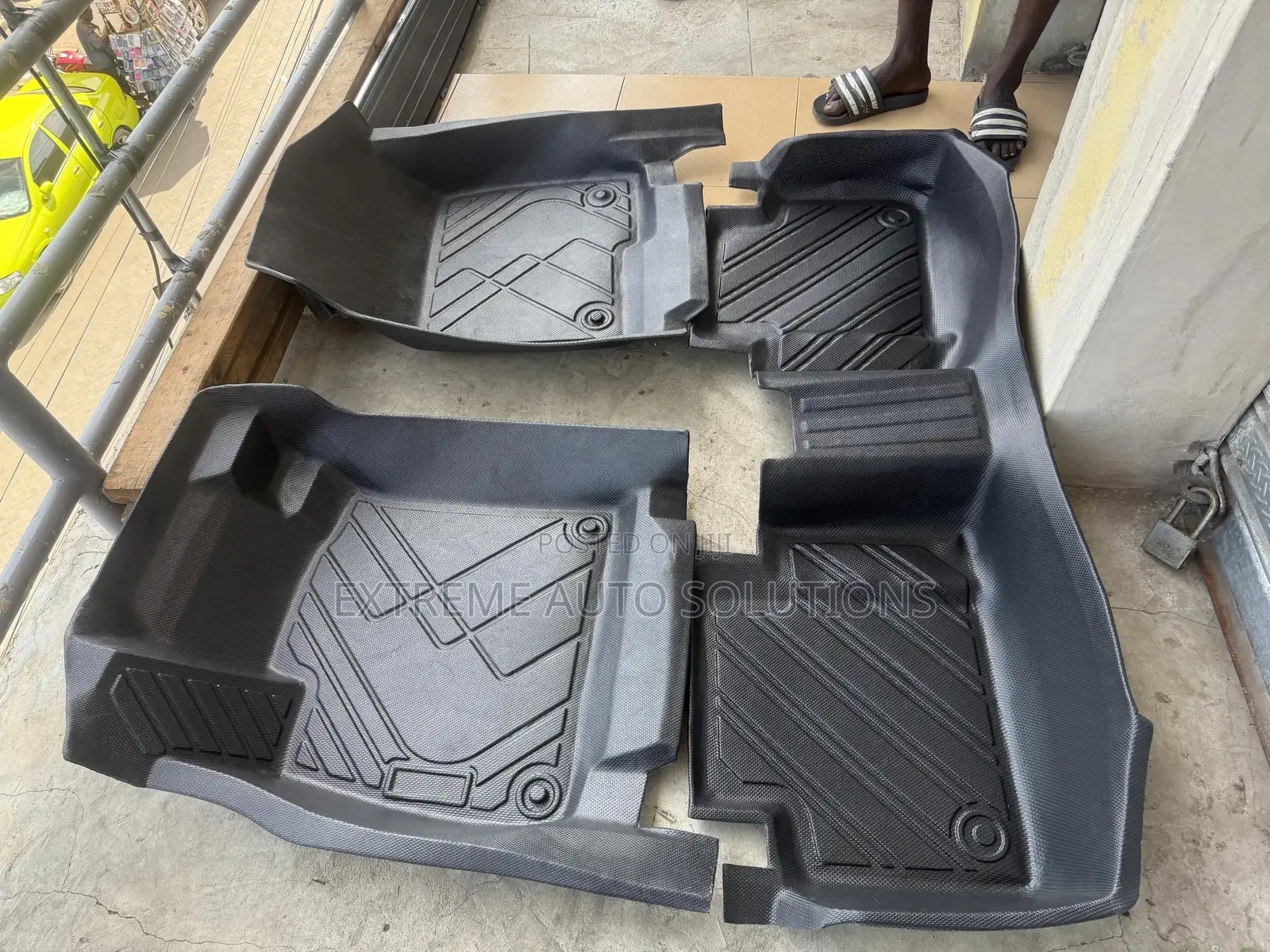 Honda Civic 2019-2022 Dmax Car Floor Liner Tray Foot Pad Carpet Mat