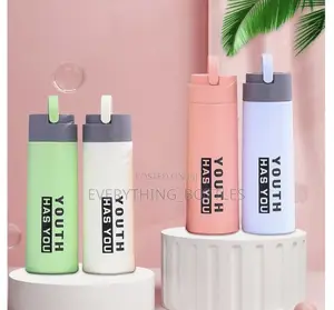 Water Bottle and Glass Tumblers for Children and Adults (450ml)