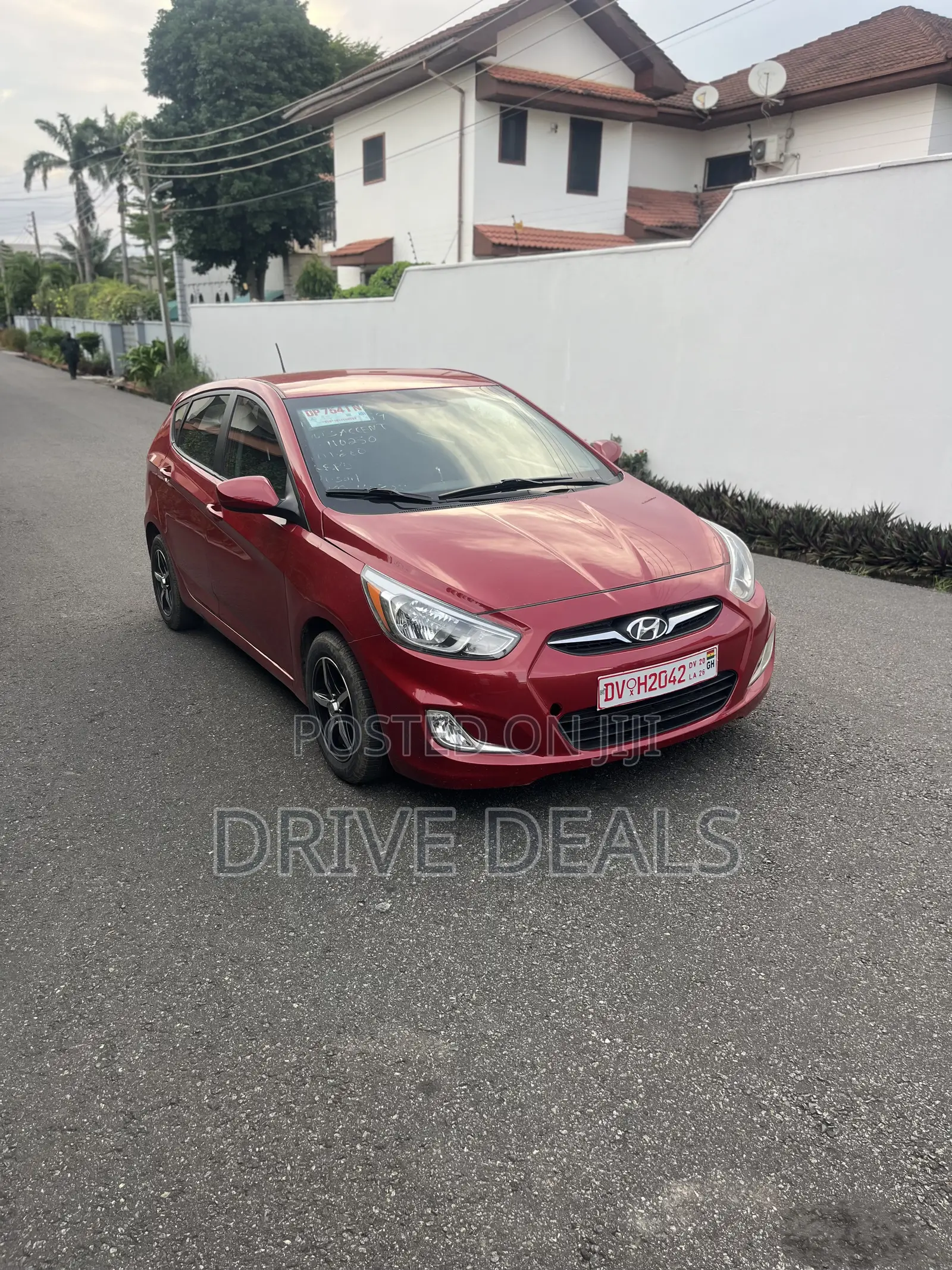 Hyundai Accent GLS 2013 Red
