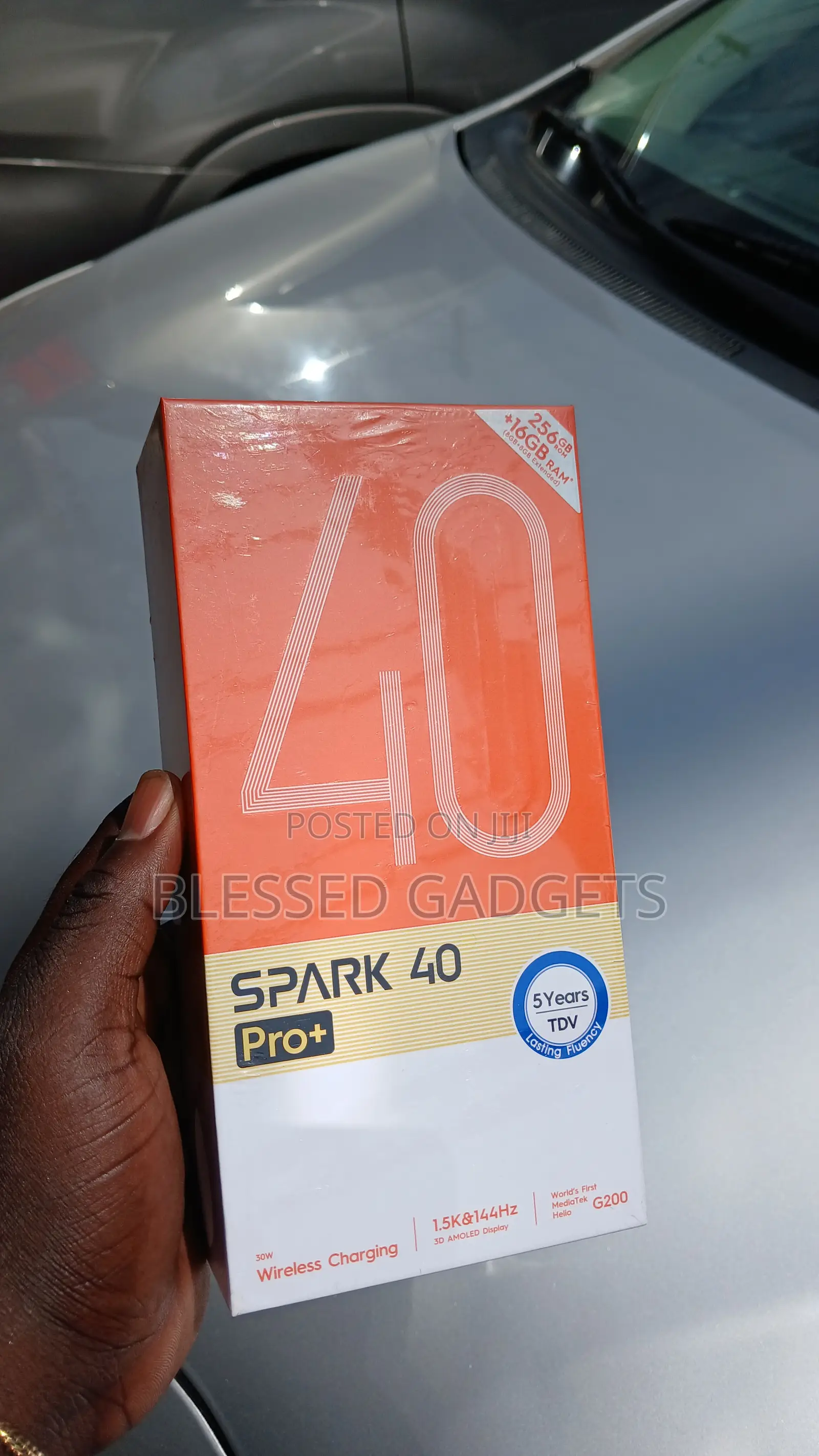 New Tecno Spark 40 Pro+ 256 GB Gold