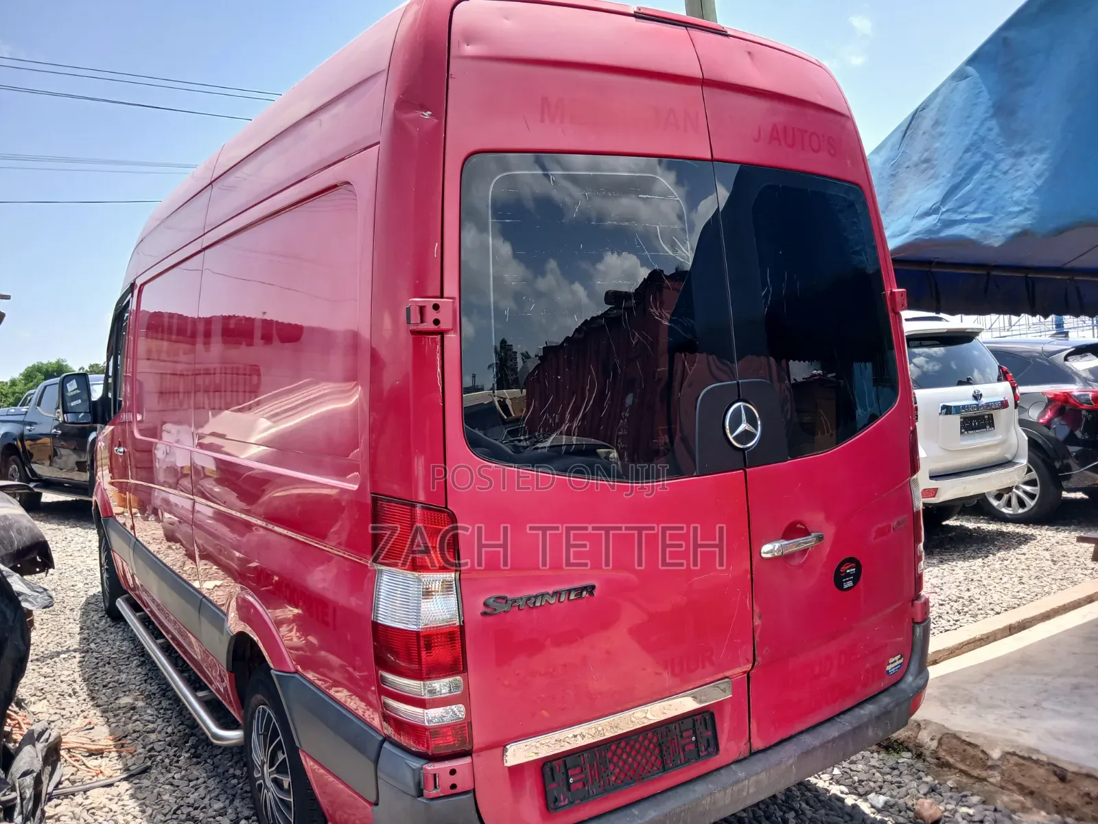 Mercedes-Benz Sprinter 2010 Red