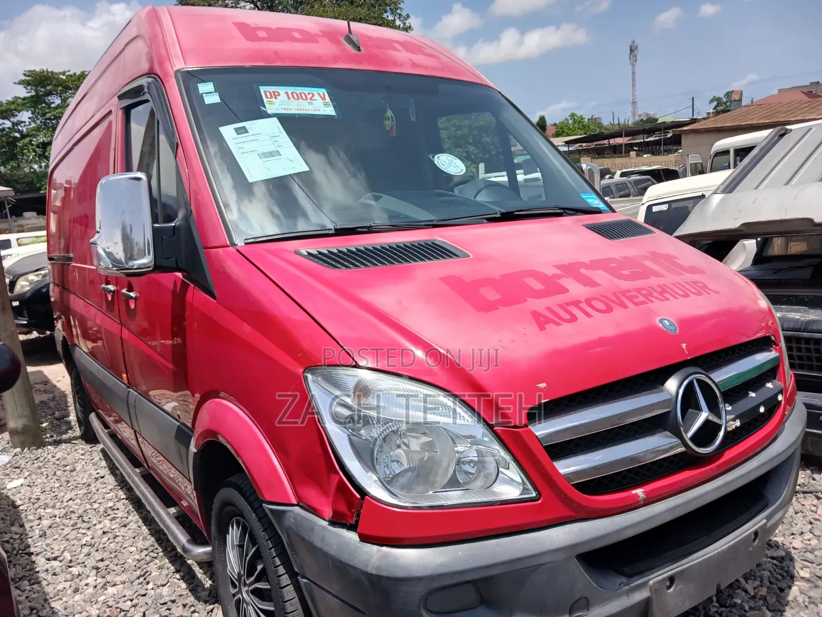 Mercedes-Benz Sprinter 2010 Red