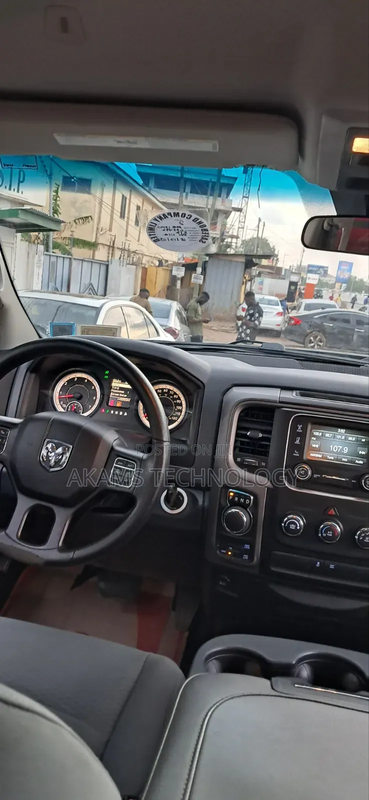 RAM 1500 2017 Black