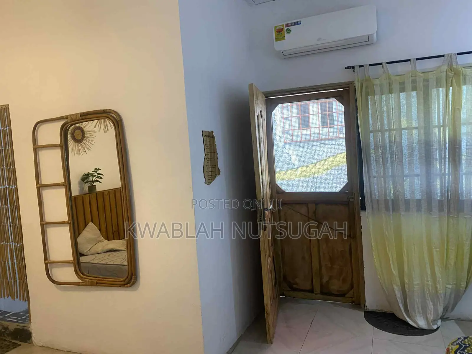 Nice Fully Furnished Studio Apartment With A.C and Wifi at Osu
