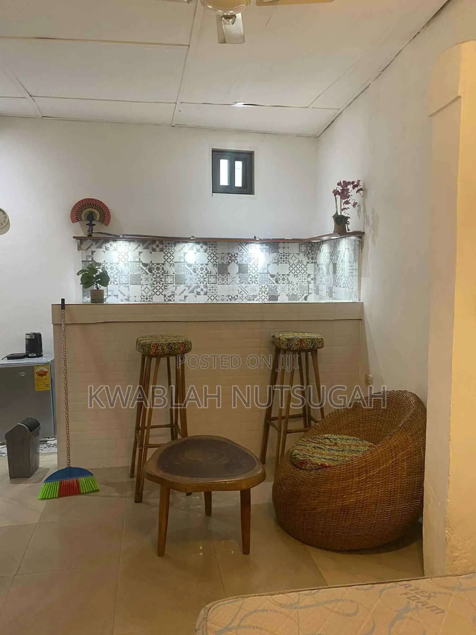 Nice Fully Furnished Studio Apartment With A.C and Wifi at Osu