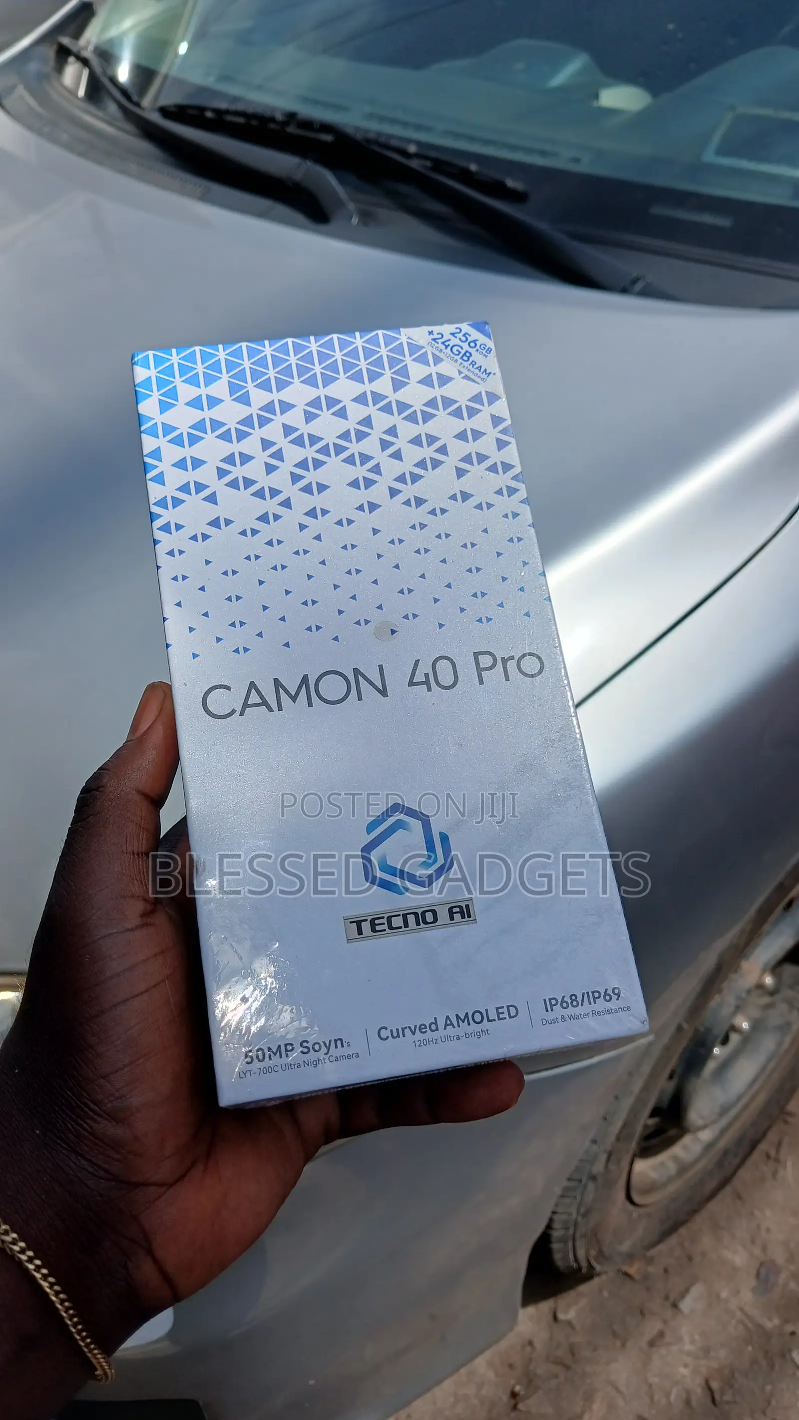 New Tecno Camon 40 Pro 5G 256 GB Gold