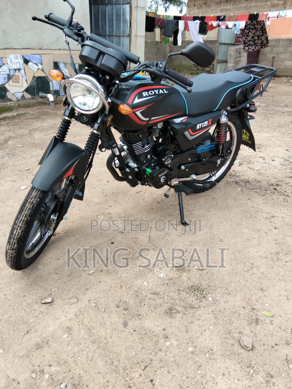 New Royal RY125 2026 Black