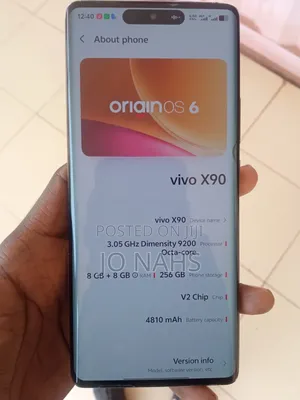 Vivo X90 256 GB Black