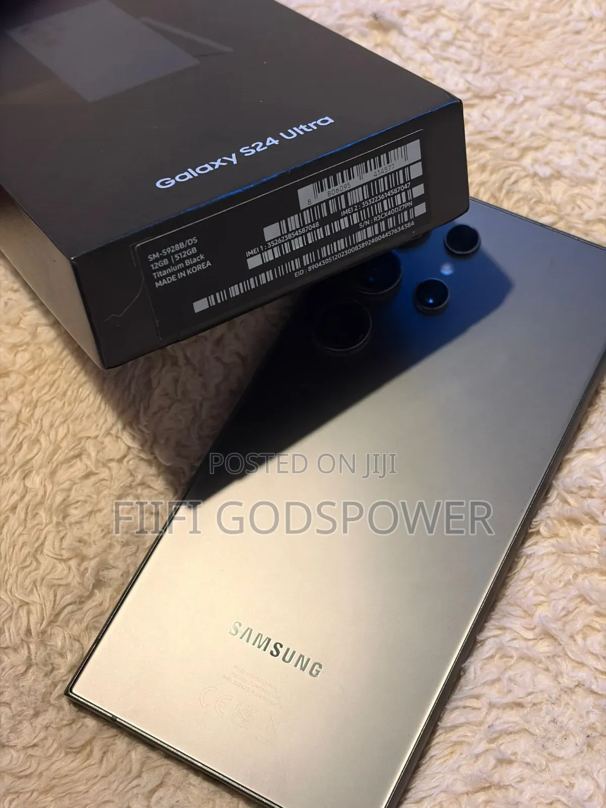 Samsung Galaxy S24 Ultra 512 GB Black
