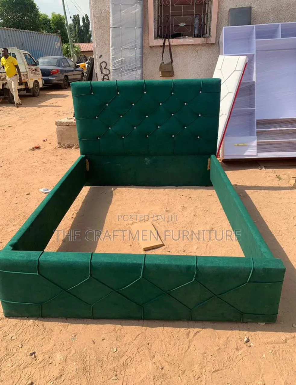 Foreign Luxury Bed Frame Double