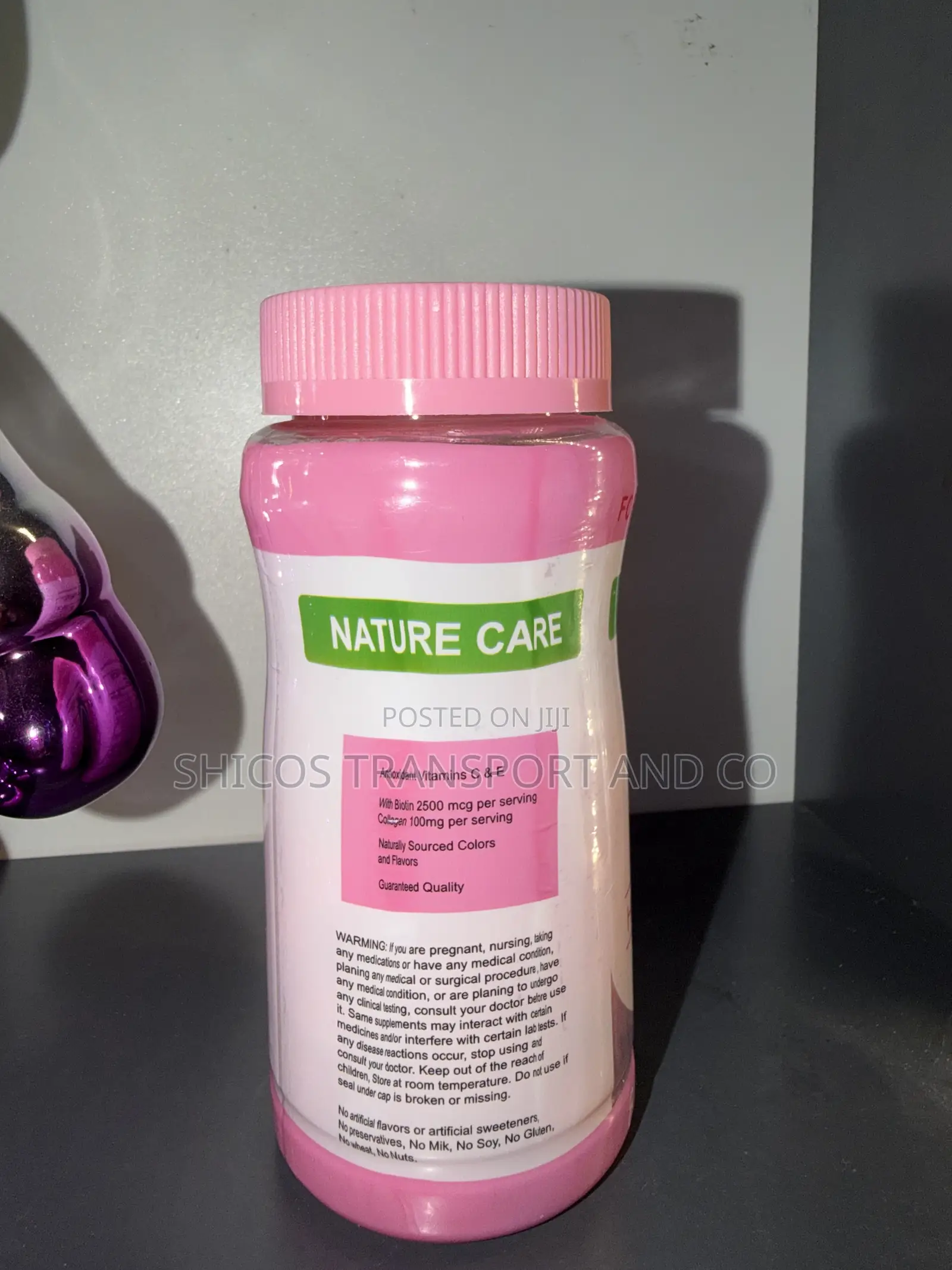 Natural Care for Hair , Skin , Nails Gummies
