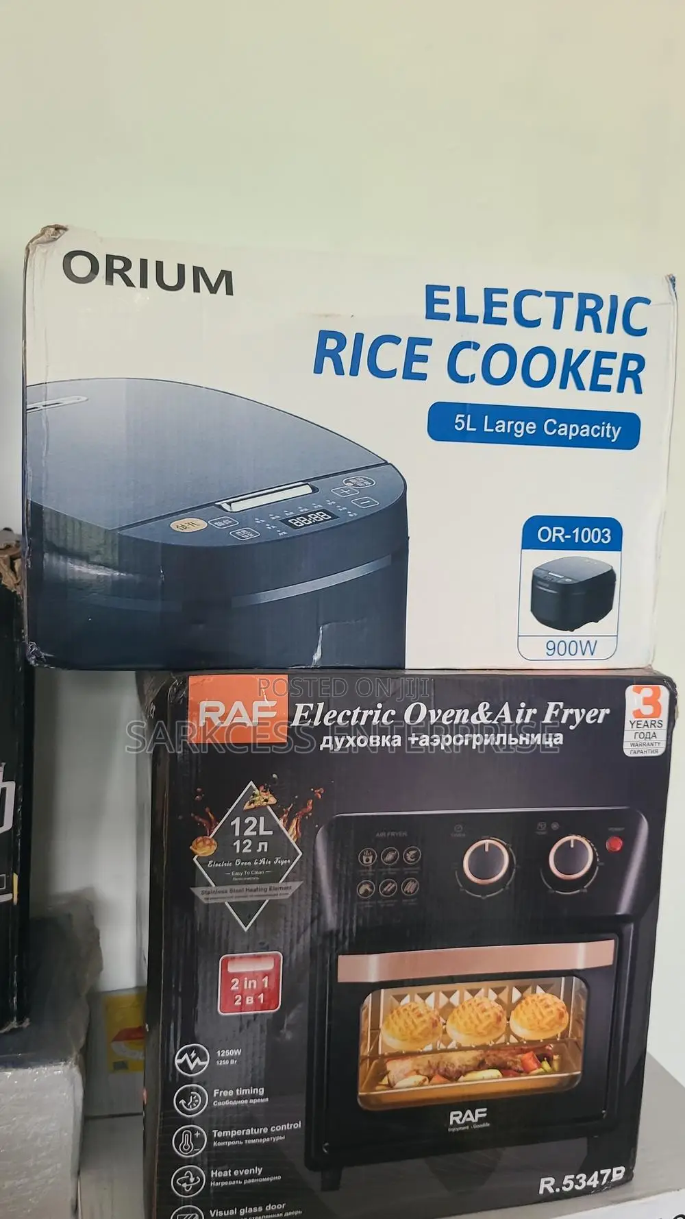 Orium- Multifunctional Digital Rice Cooker -5l- Black