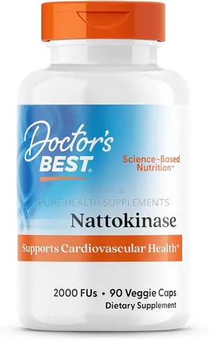 Nattokinase, 2,000 Fus, Blood Clot, Blood Pressure, 90 Veggie Caps