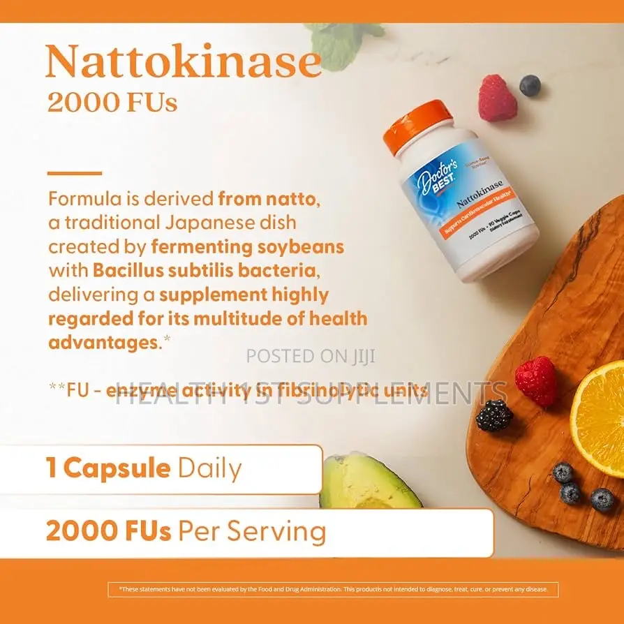 Nattokinase, 2,000 Fus, Per Capsule, 90 Veggie Caps