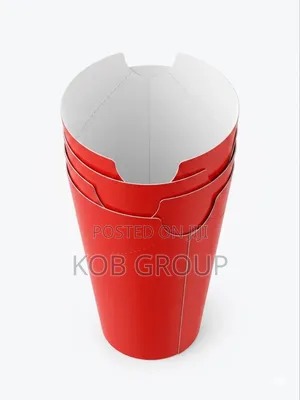 Paper Cup for Chips Fries Popcorn
