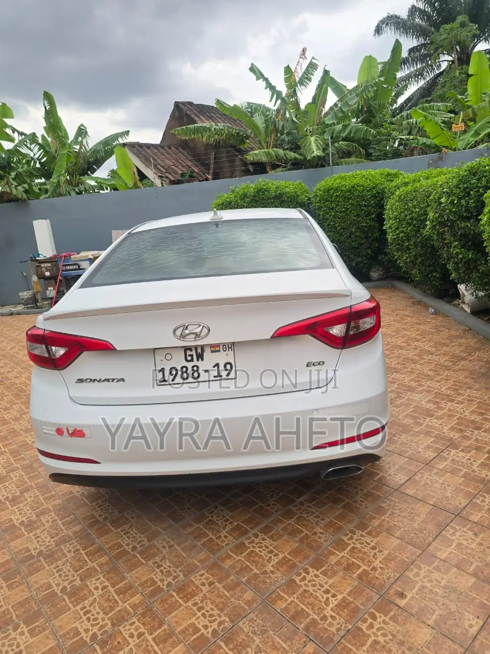 Hyundai Sonata Eco 4dr Sedan (1.6L 4cyl Turbo 7AM) 2015 White