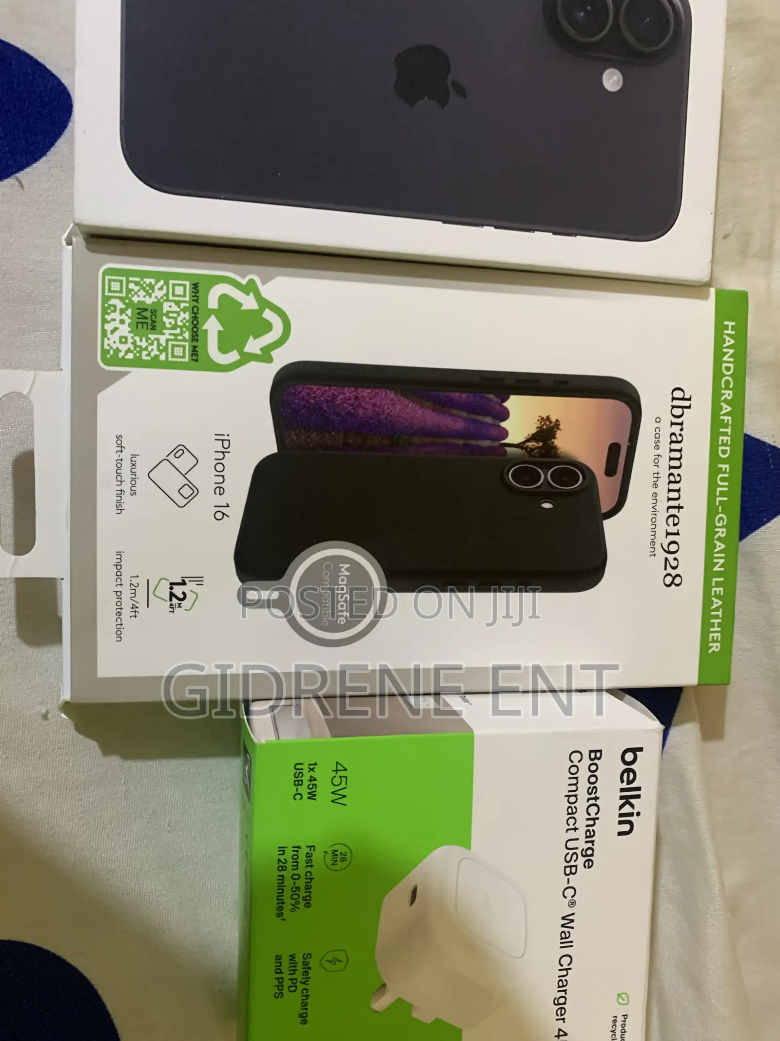 New Apple iPhone 16 128 GB Black