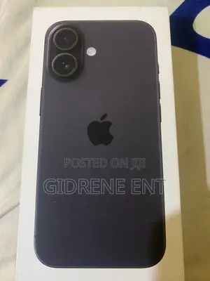 New Apple iPhone 16 128 GB Black