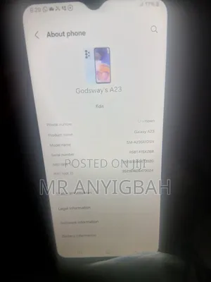 Samsung Galaxy A23 128 GB Blue
