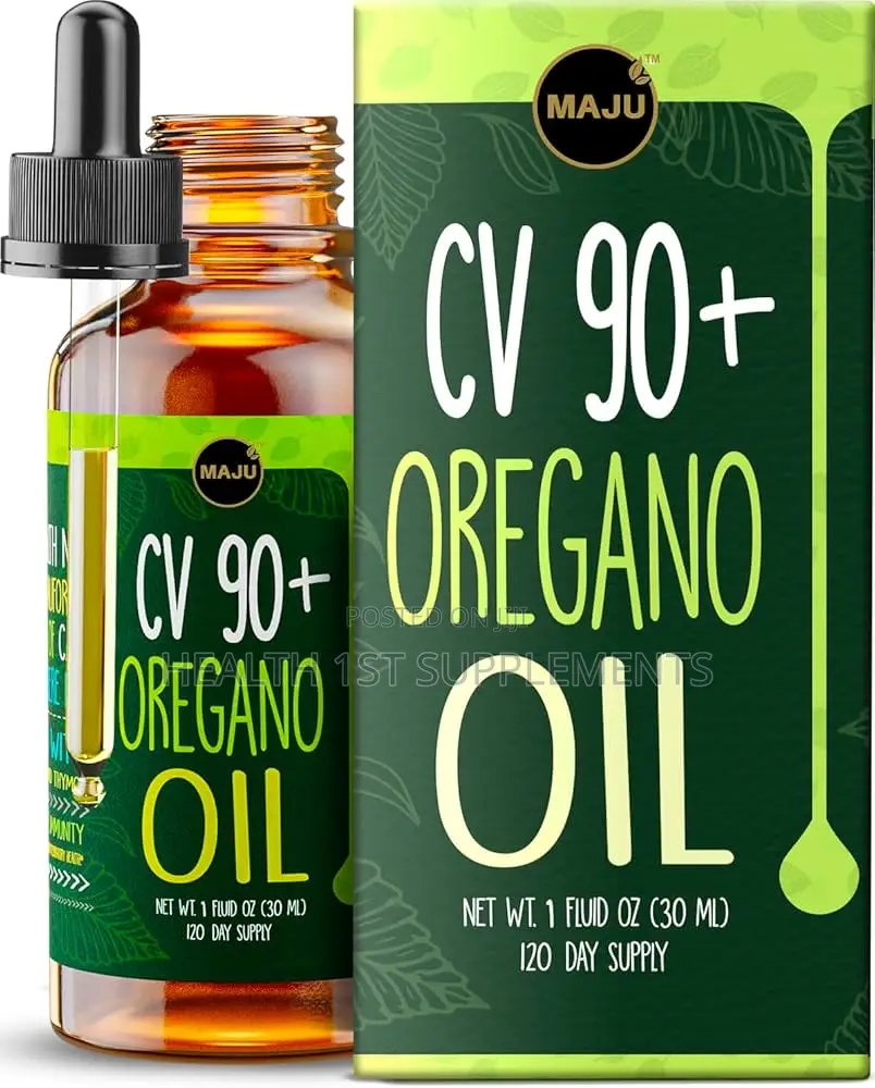 Cv 90+ Oregano Oil, Natural Antibiotic, 1 Fl Oz (30 Ml)
