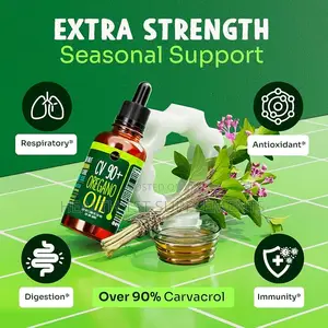 Cv 90+ Oregano Oil, Natural Antibiotic, 1 Fl Oz (30 Ml)