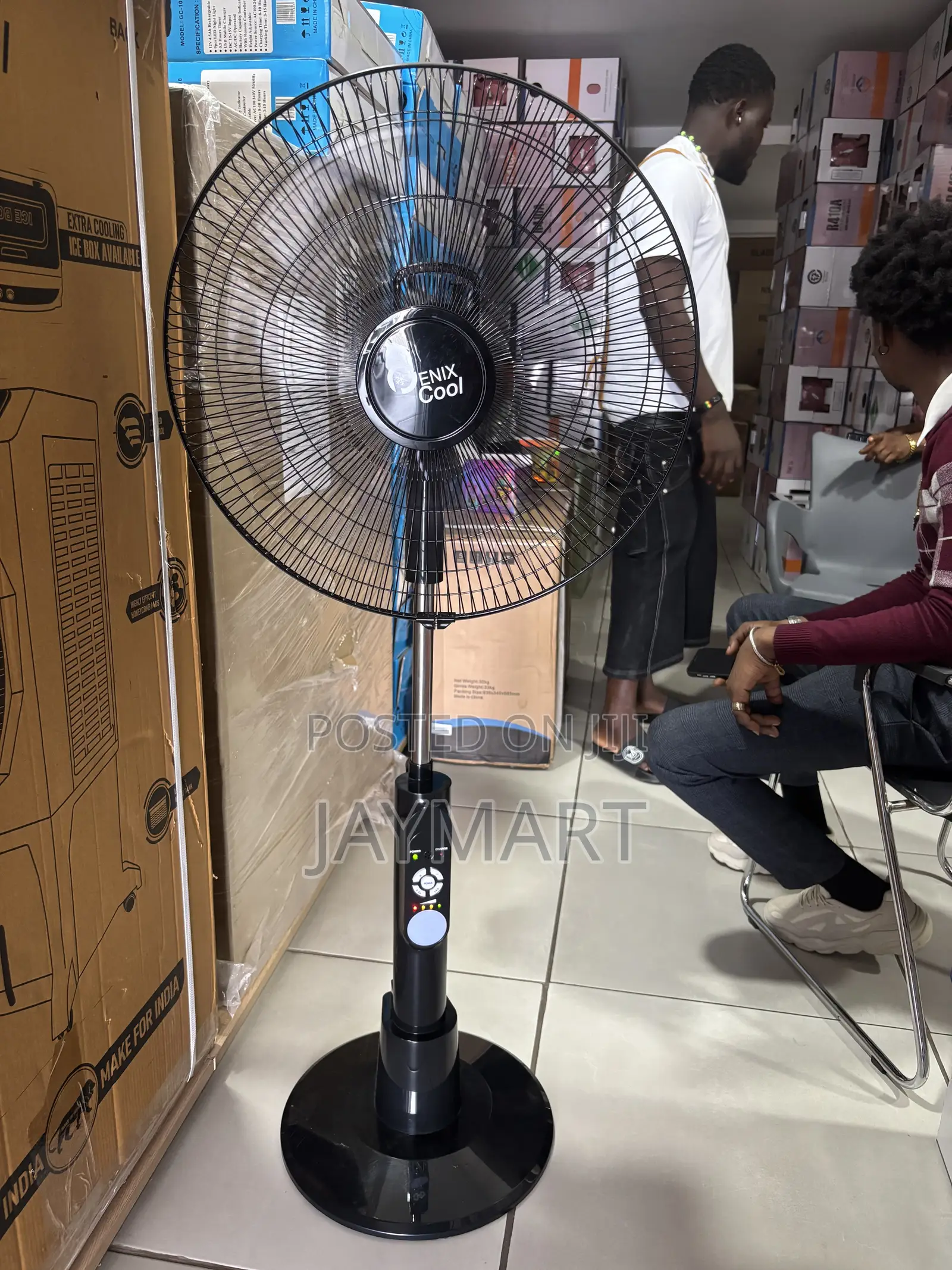 Rechargeable Standing Fan