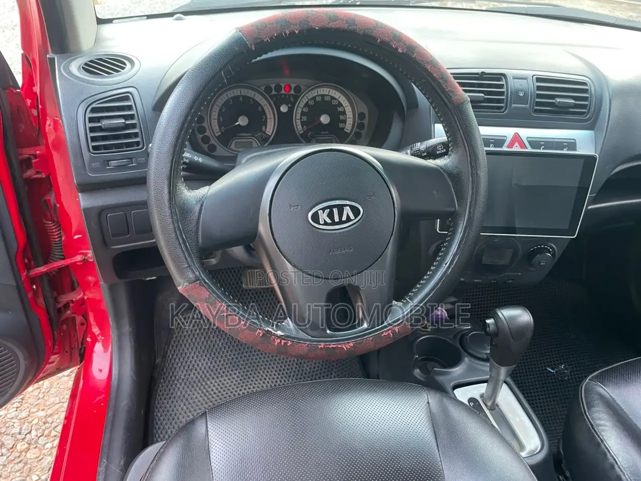 Kia Morning 2013 Red