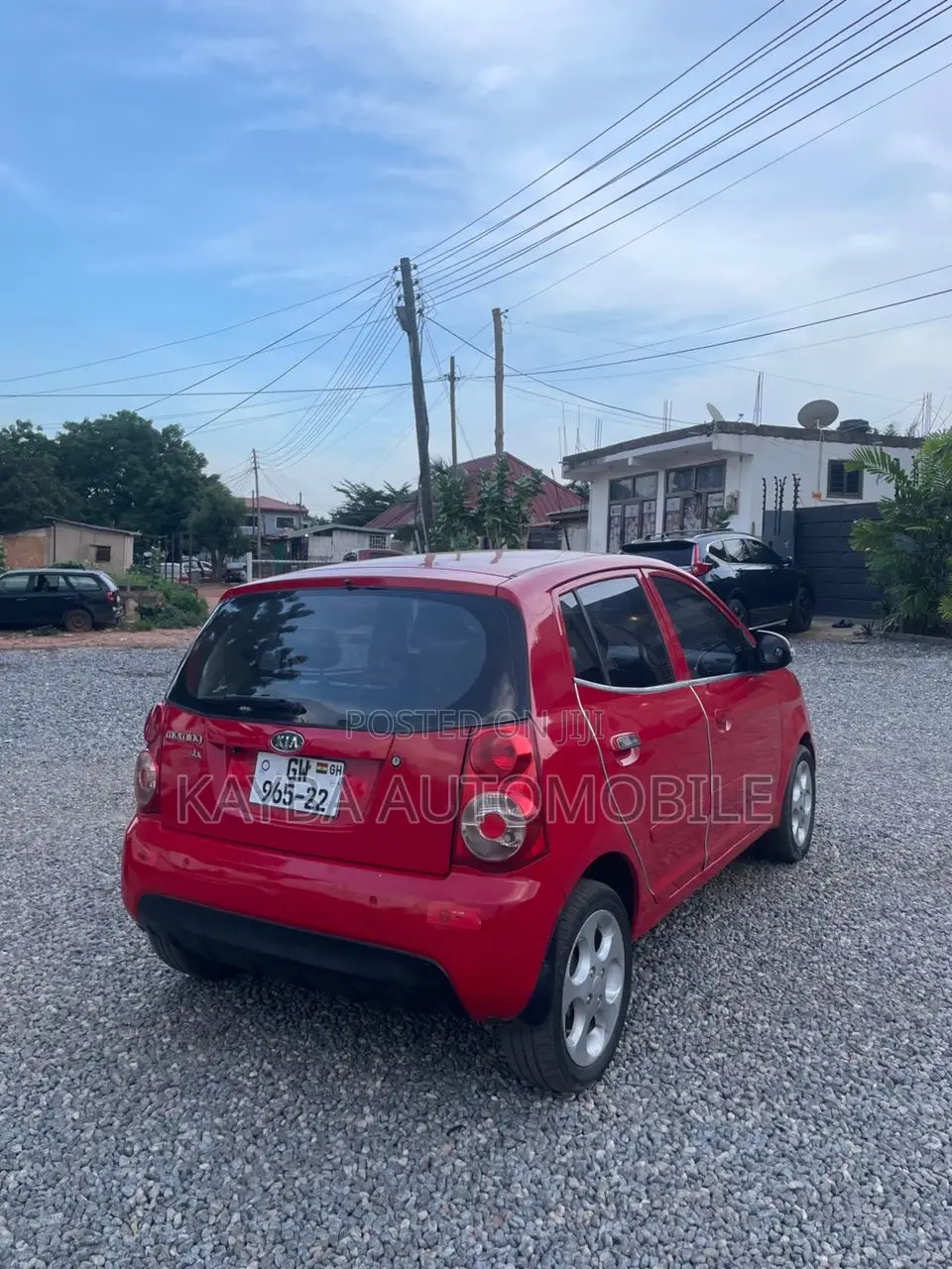 Kia Morning 2013 Red