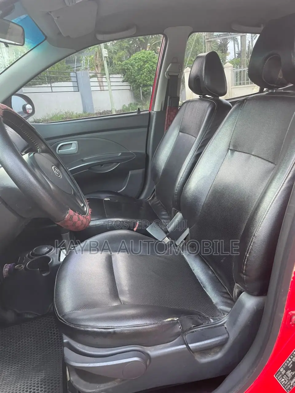 Kia Morning 2013 Red