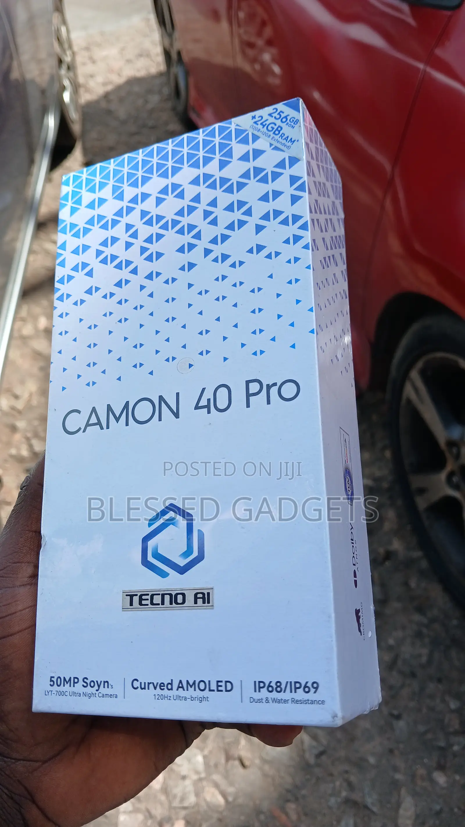 New Tecno Camon 40 Pro 5G 256 GB Gray