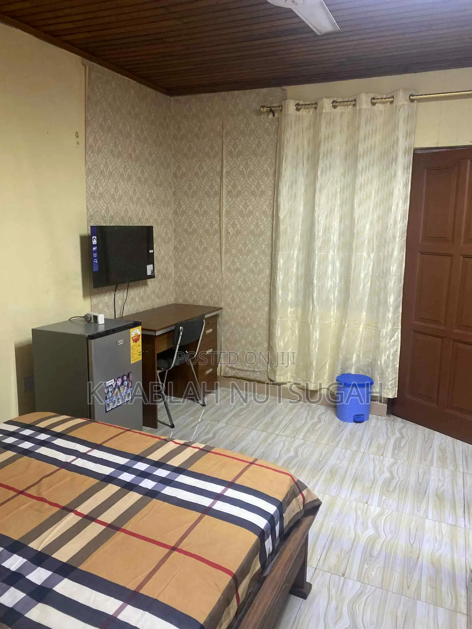 Nice Furnished Single Room Self Contain for Short Stay at Nungua Adogono