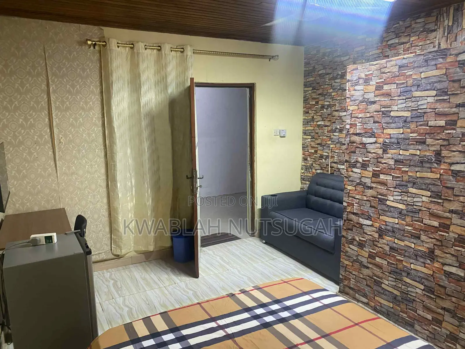 Nice Furnished Single Room Self Contain for Short Stay at Nungua Adogono
