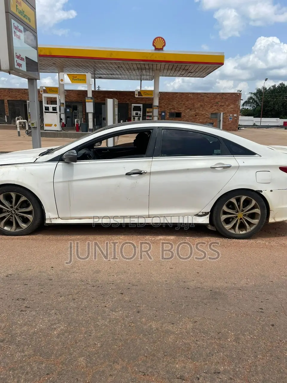 Hyundai Sonata SE 4dr Sedan (2.4L 4cyl 6A) 2014 White