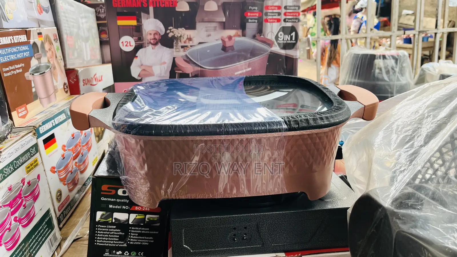 12 Liters Multipurpose Electric Cooker