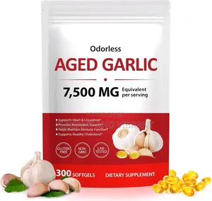 Aged Garlic 7500mg Per Servings, 300 Softgels