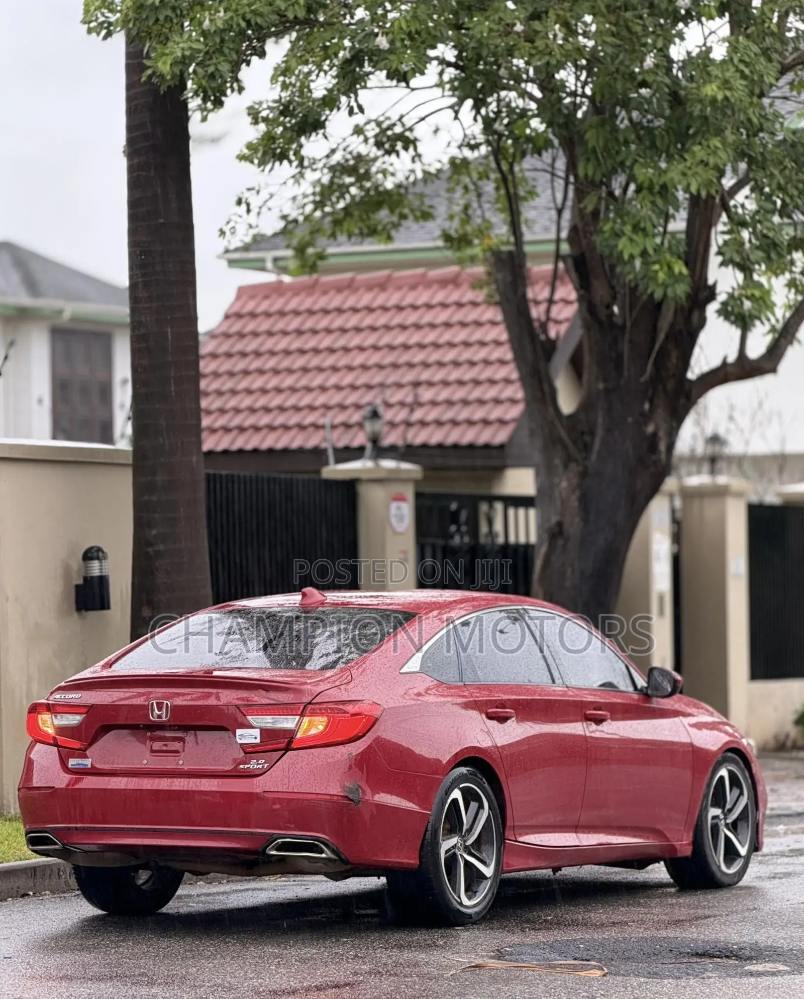 Honda Accord 2019 Red
