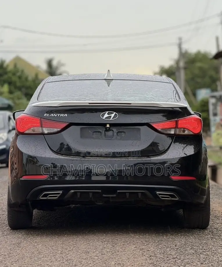 Hyundai Elantra 2014 Black